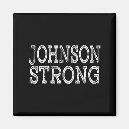JOHNSON Starke Squad Familienzusammenkunft Nachnam Magnet (Vorne)