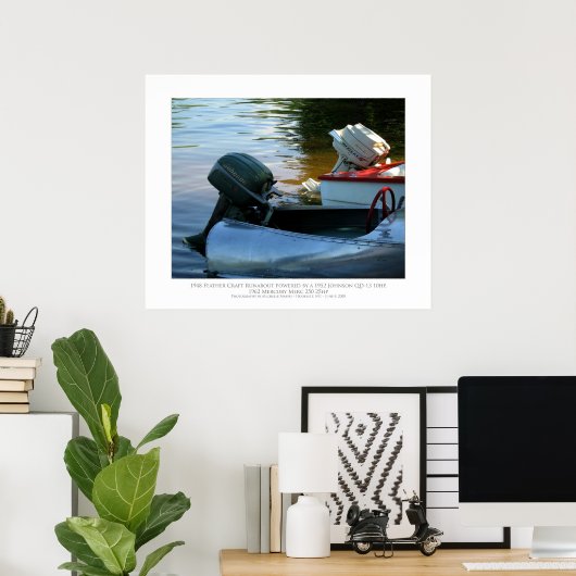 Johnson und Mercury Poster (Heimbüro)