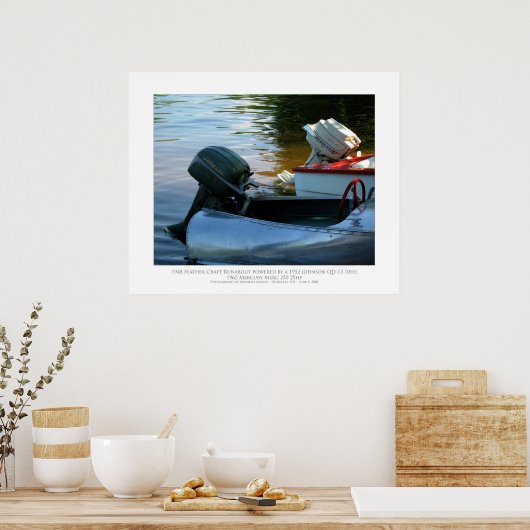 Johnson und Mercury Poster (Küche)