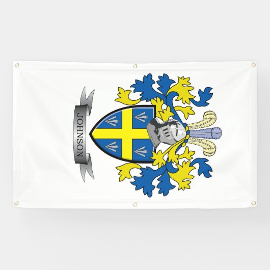 Johnson-Wappen Banner (Horizontal)