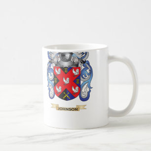Johnson-Wappen (Familienwappen) Kaffeetasse