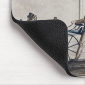 Johnsons FußgängerHobbyhorse Reitschule Mousepad (Ecke)