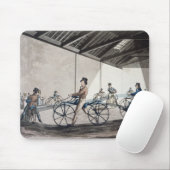 Johnsons FußgängerHobbyhorse Reitschule Mousepad (Mit Mouse)