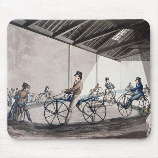Johnsons FußgängerHobbyhorse Reitschule Mousepad (Vorne)