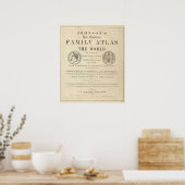 Johnsons Illustrierter Familientatlas Poster (Küche)