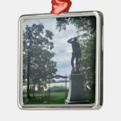 Johnson's Island Monument Fotografy Ornament Aus Metall (Links)