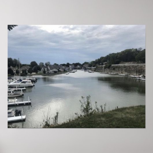 Johnson's Island Quarry, Ohio Poster (Vorne)
