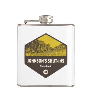 Johnsons Shut-Ins Staat Park Missouri Flachmann