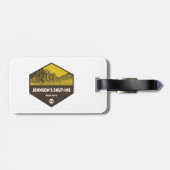 Johnsons Shut-Ins Staat Park Missouri Gepäckanhänger (Rückseite horizontal)