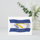Johnston Atoll Flag Postcard Postkarte (Stehend Vorderseite)