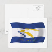 Johnston Atoll Flag Postcard Postkarte (Vorne/Hinten)