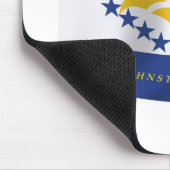 Johnston-Atoll Flagge Mauspad (Ecke)