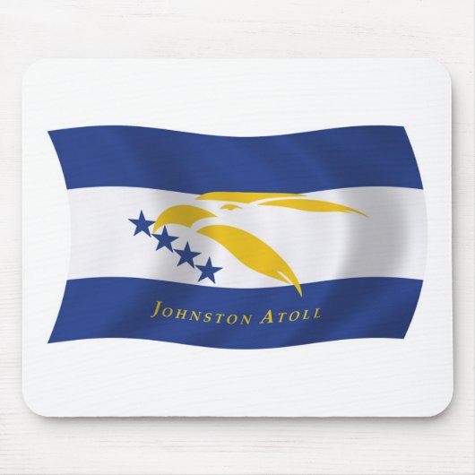 Johnston-Atoll Flagge Mauspad (Vorne)