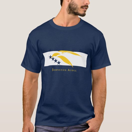 Johnston-Atoll-Flagge T-Shirt (Vorderseite)