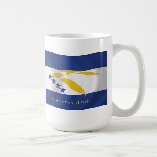 Johnston-Atoll Flaggen Tasse (Rechts)