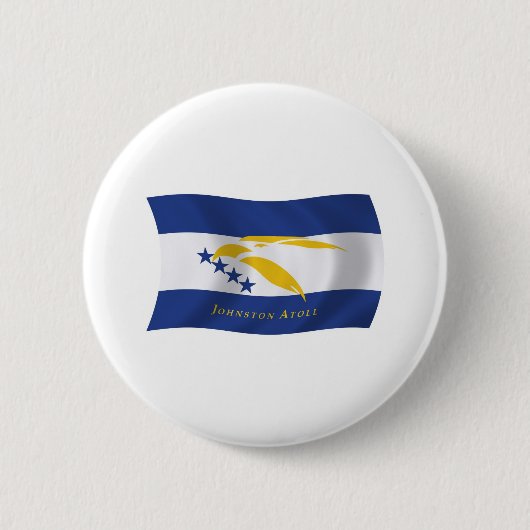 Johnston-Atoll-Flaggenknopf Button (Vorderseite)