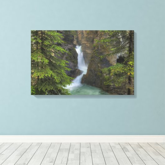 Johnston Canyon Leinwanddruck (Insitu (Holzboden))