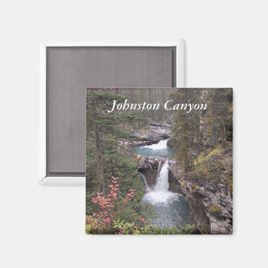 Johnston Canyon Magnet (Vorderseite/Rückseite)