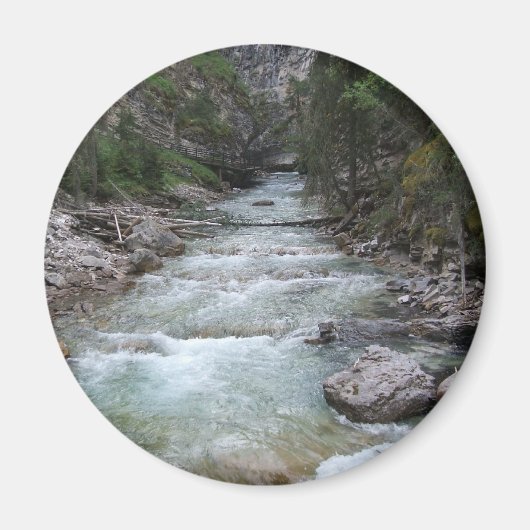 Johnston Canyon Step Falls Magnet (Vorne)