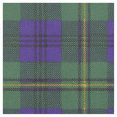 Johnston-Clan karierter schottischer Tartan Stoff (Nahaufnahme)