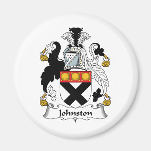 Johnston-Familienwappen Magnet
