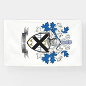 Johnston-Familienwappen-Wappen Banner (Horizontal)