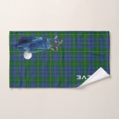Johnston Kariert Golf Towel Handtuch (Handtuch)