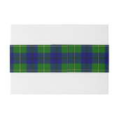 Johnston Scottish Tartan Belly Band (Rückseitenbeispiel)
