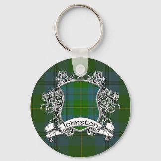 Johnston Tartan Shield Schlüsselanhänger