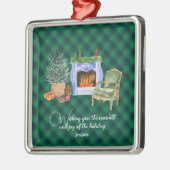 Johnstone Ancient Original Scottish Tartan Ornament Aus Metall (Links)