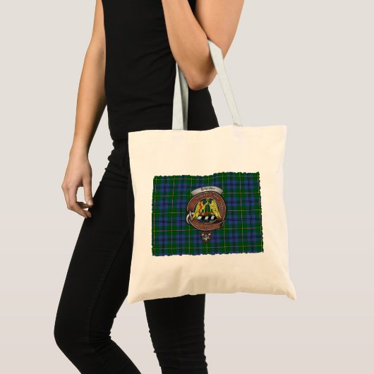 Johnstone Clan Abzeichen Tartan Tasche (Vorderseite (Produkt))
