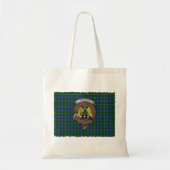 Johnstone Clan Abzeichen Tartan Tasche (Vorne)
