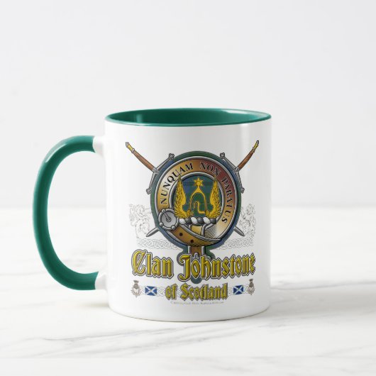 Johnstone Clan Abzeichen Tasse (Links)