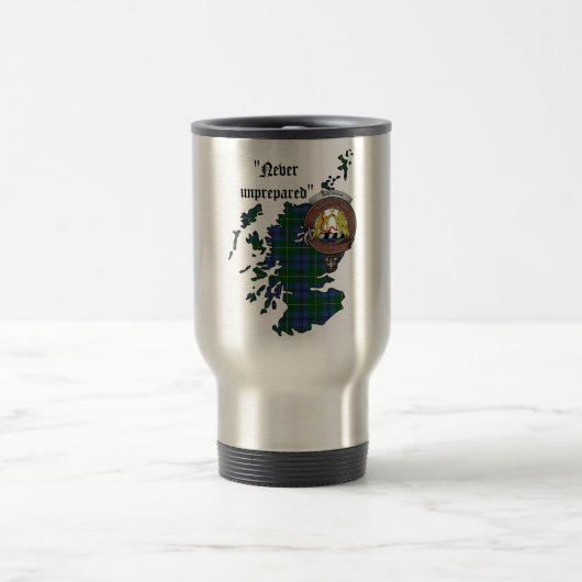 Johnstone Clan Abzeichen Travel Mug Reisebecher (Mittel)