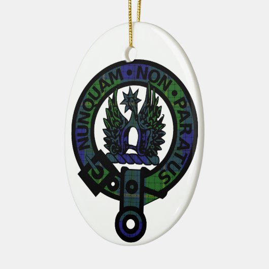 Johnstone Clan Wappen Keramikornament (Links)