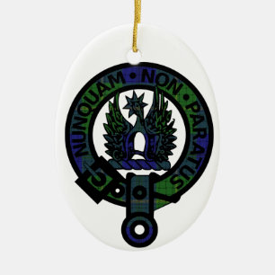 Johnstone Clan Wappen Keramikornament