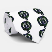 Johnstone Clan Wappen Krawatte (Gerollt)