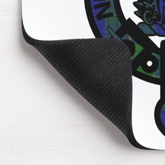 Johnstone Clan Wappen Mousepad (Ecke)