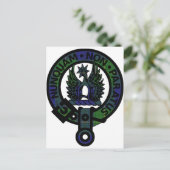 Johnstone Clan Wappen Postkarte (Stehend Vorderseite)