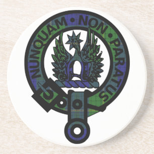 Johnstone Clan Wappen Sandstein Untersetzer