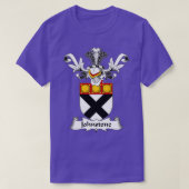 Johnstone Coat of Arms Family Crest T-Shirt (Design vorne)