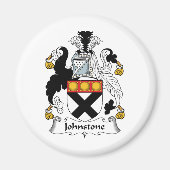 Johnstone Familienwappen Magnet (Vorne)