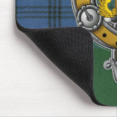 Johnstone Tartan & Badge Mousepad (Ecke)
