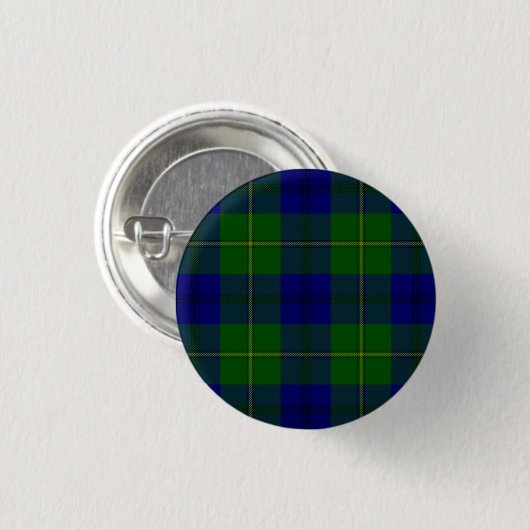 Johnstone tartan blue kariert button (Vorne & Hinten)