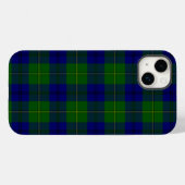 Johnstone tartan blue kariert Case-Mate iPhone hülle (Rückseite (Horizontal))