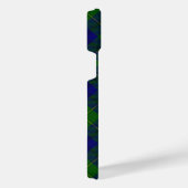 Johnstone tartan blue kariert iPhone hülle (Rechte Seite)