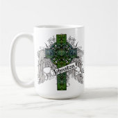Johnstontartan-Kreuz Kaffeetasse (Links)