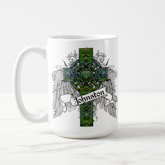 Johnstontartan-Kreuz Kaffeetasse (Links)