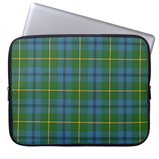 Johnstontartan-Laptop-Kasten Laptopschutzhülle (Vorderseite)