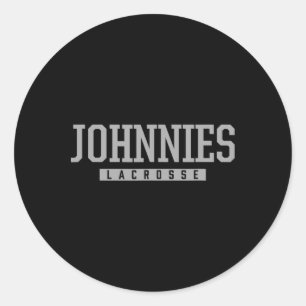Johnstown Johnnies Lacrosse Hs Runder Aufkleber